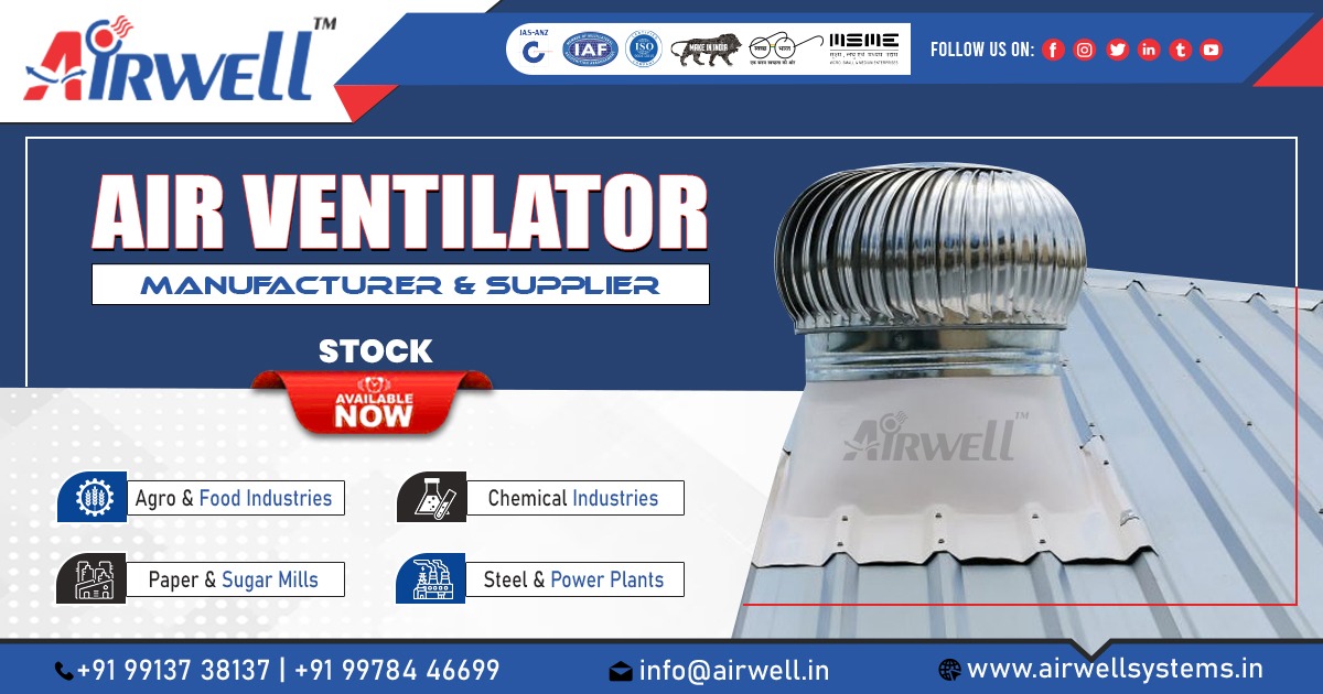 Air Ventilator Manufacturer in Ahmedabad