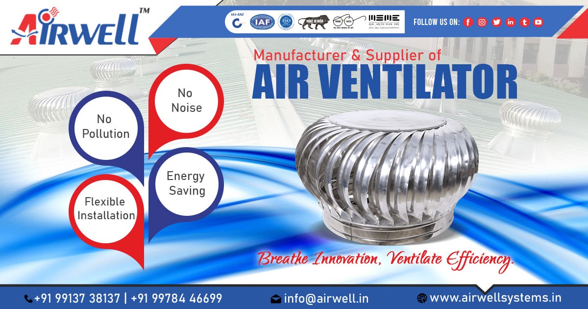 Air Ventilator Manufacturer and Supplier in Kutch