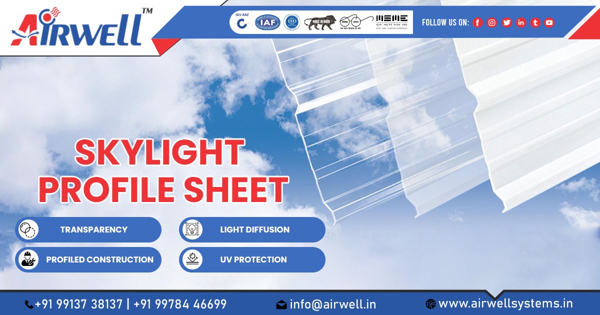 Skylight Profile Sheet Manufacturer and Supplier in Kutch