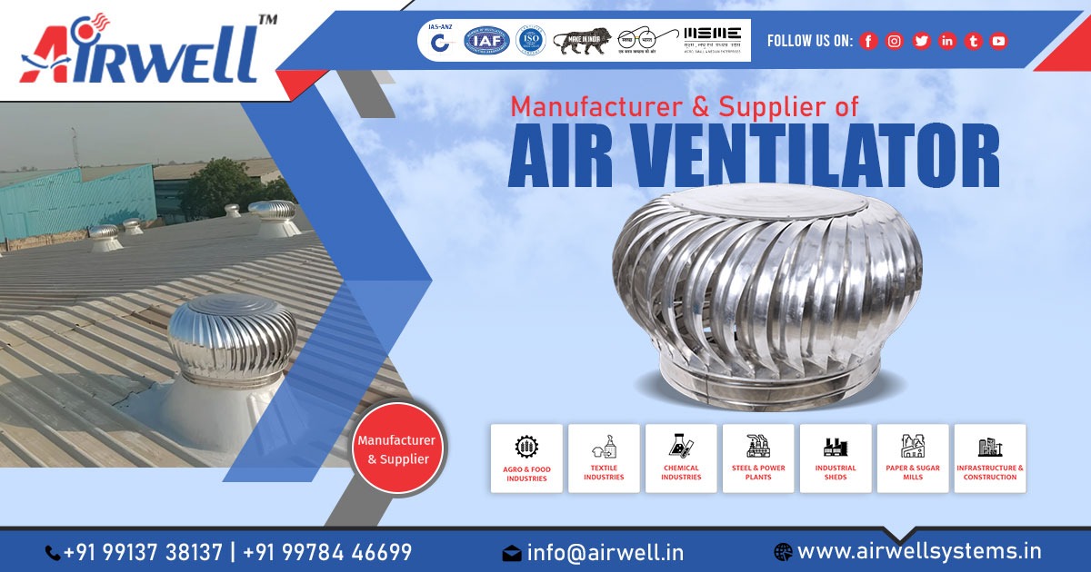 Supplier of Air Ventilator in Kutch