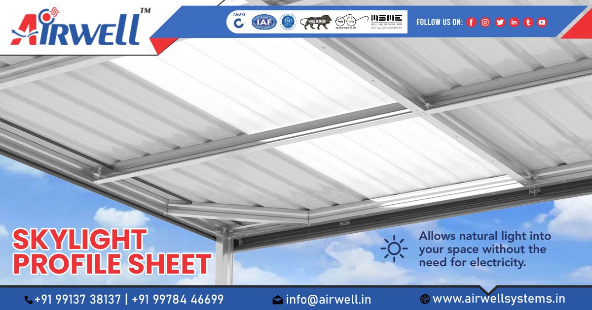 Supplier of Skylight Profile Sheets in Madhapar