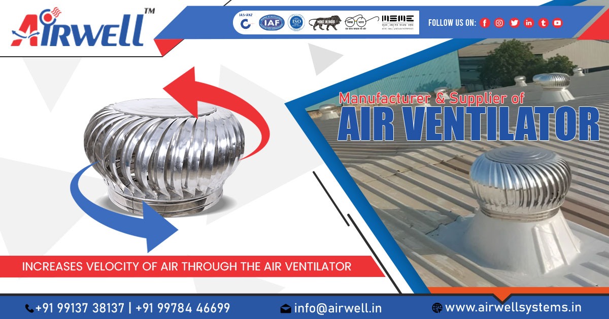 Supplier of Air Ventilator in Bhuj