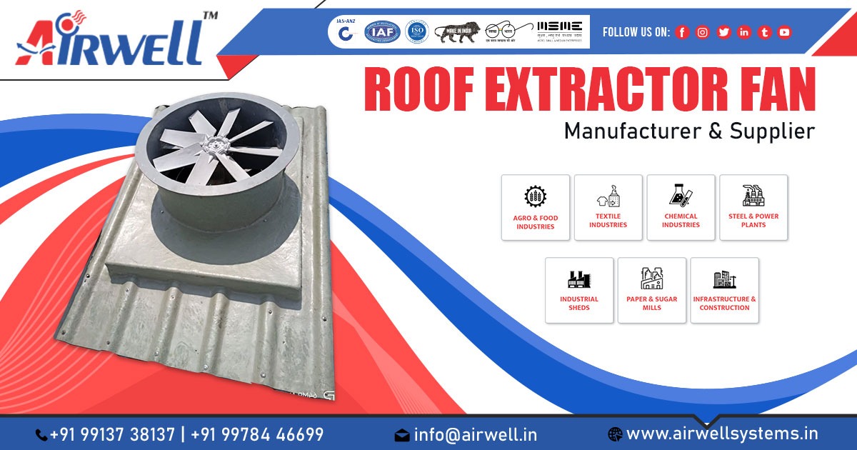 Supplier of Roof Extractor Fan in Anjar