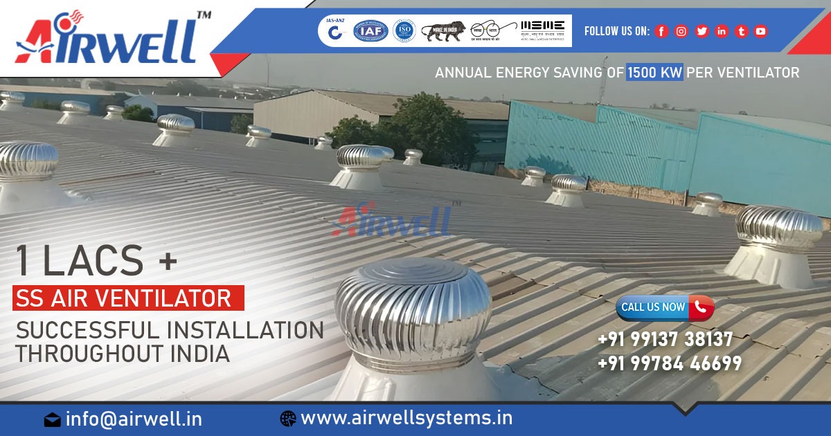 Supplier of SS Air Ventilator in Assam