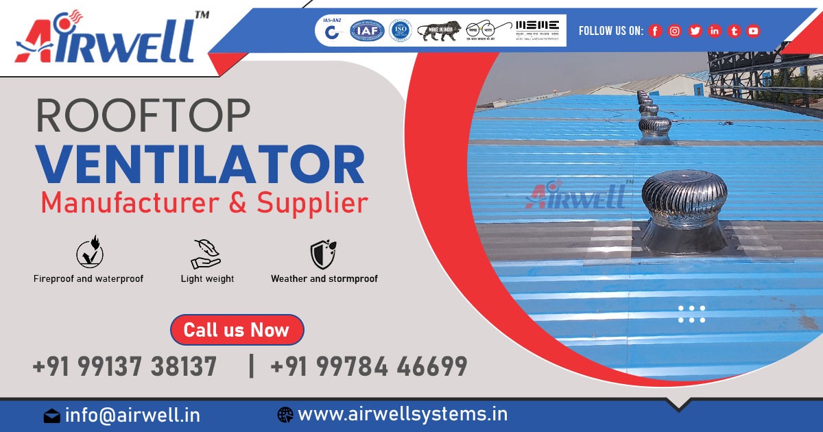 Supplier of Rooftop Ventilator in Assam