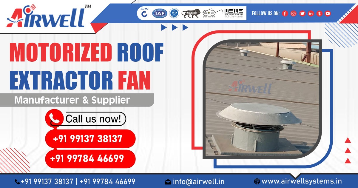 Supplier Of Motorized Roof Extractor Fan in Assam