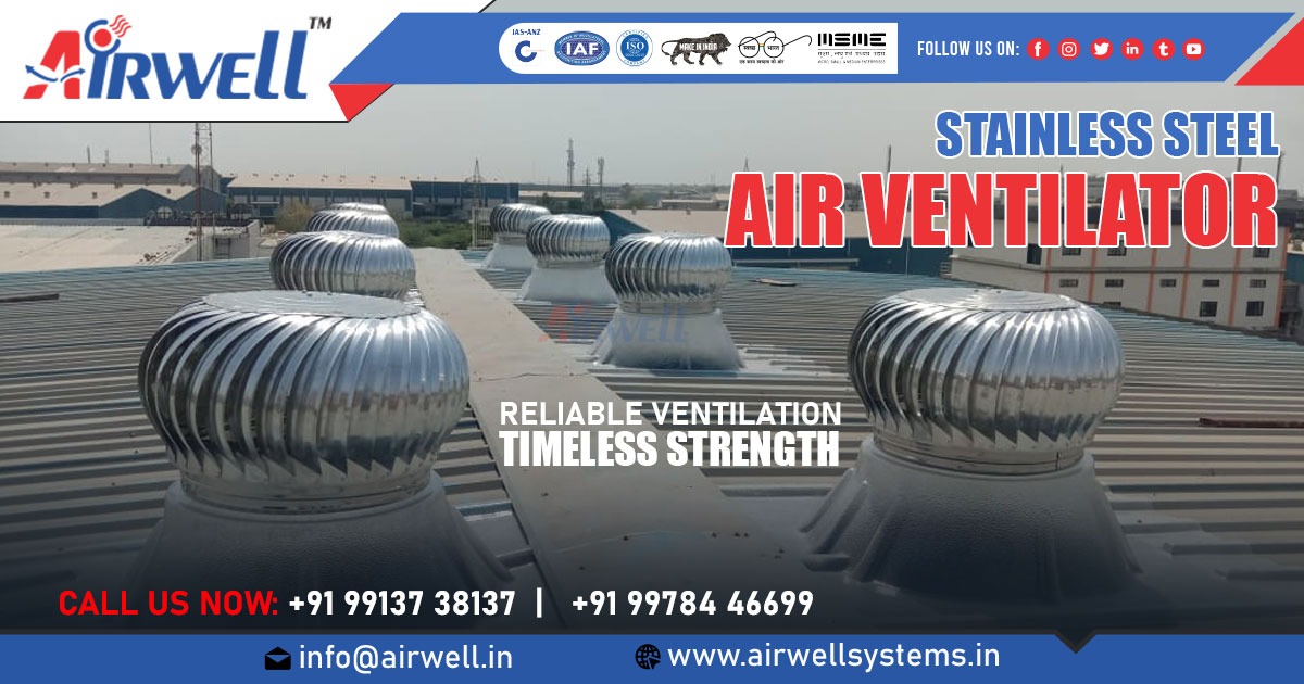 SS Air Ventilator in Rajasthan