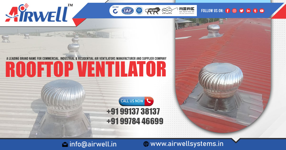 Supplier of Rooftop Ventilator in Uttar Pradesh