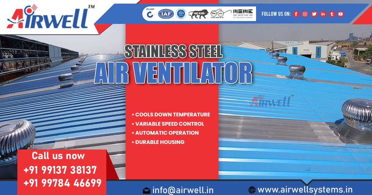 SS Air Ventilator in Uttar Pradesh