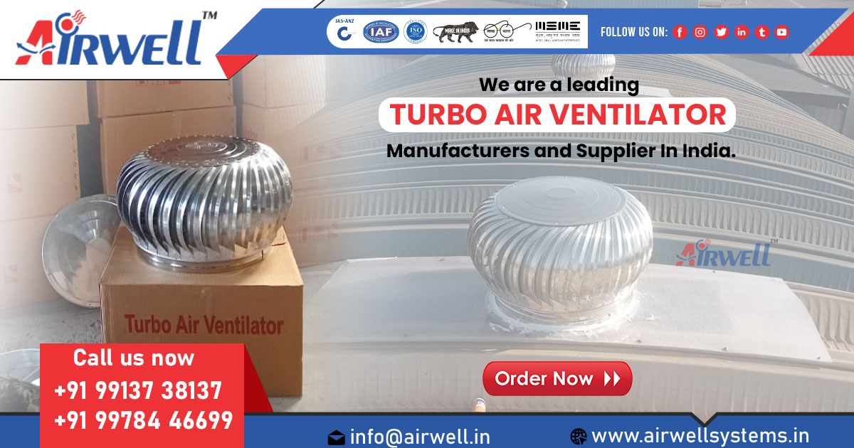 Turbo Air Ventilator in Uttar Pradesh