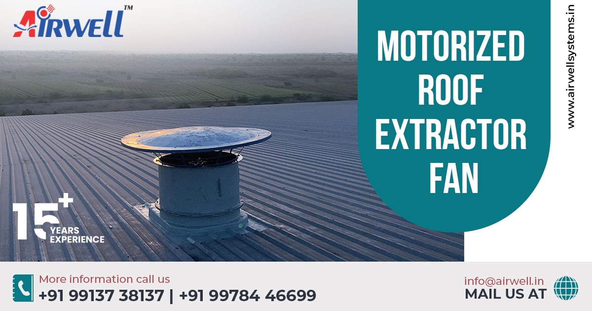 Motorized Roof Extractor Fan in Ahmedabad