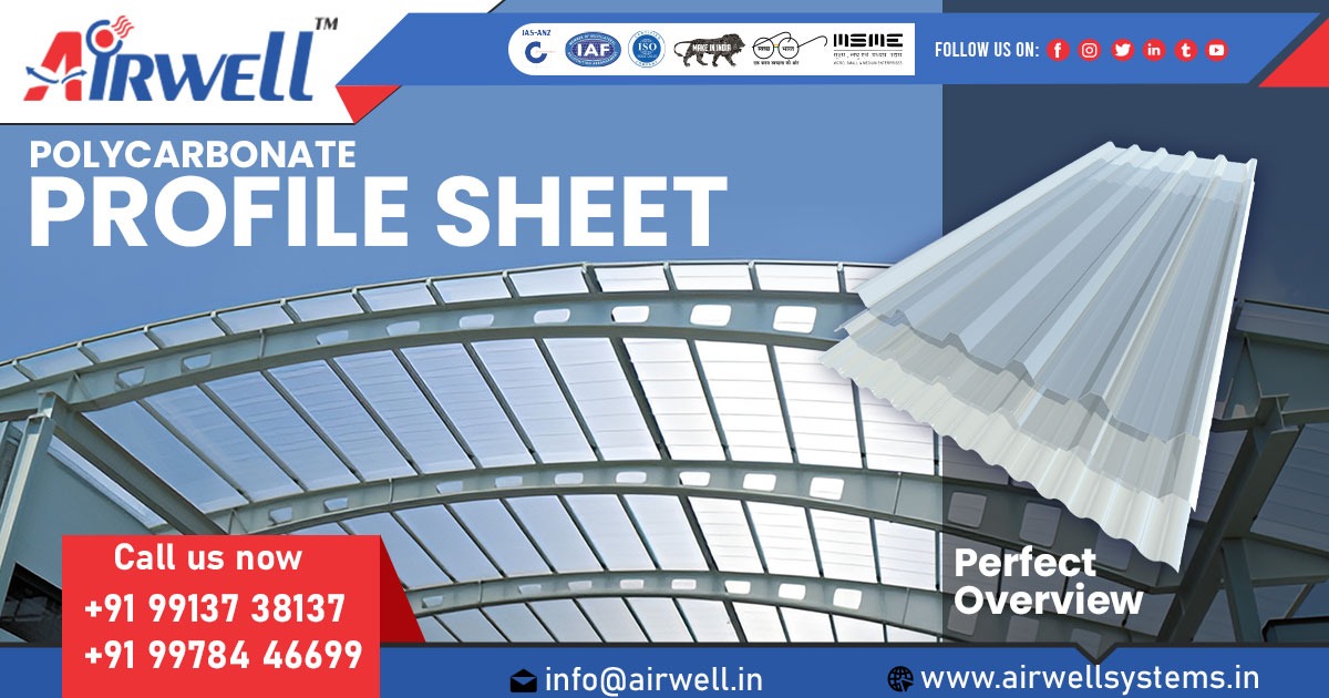 Polycarbonate Profile Sheet Manufacturer in Ahmedabad