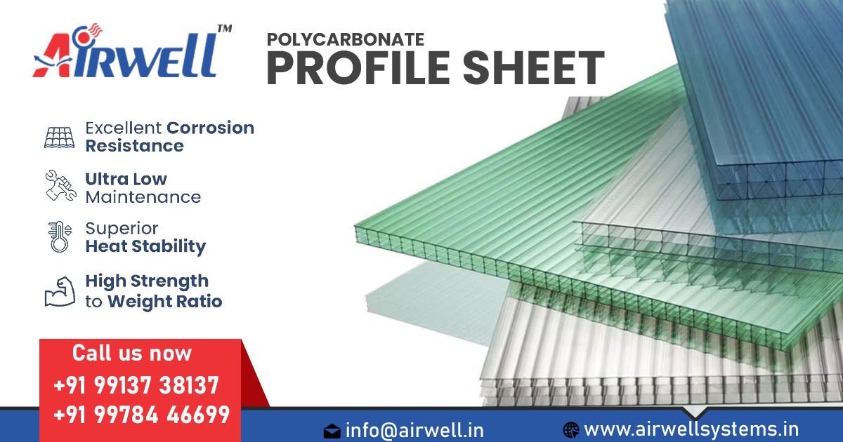 Polycarbonate Profile Sheet in Raipur