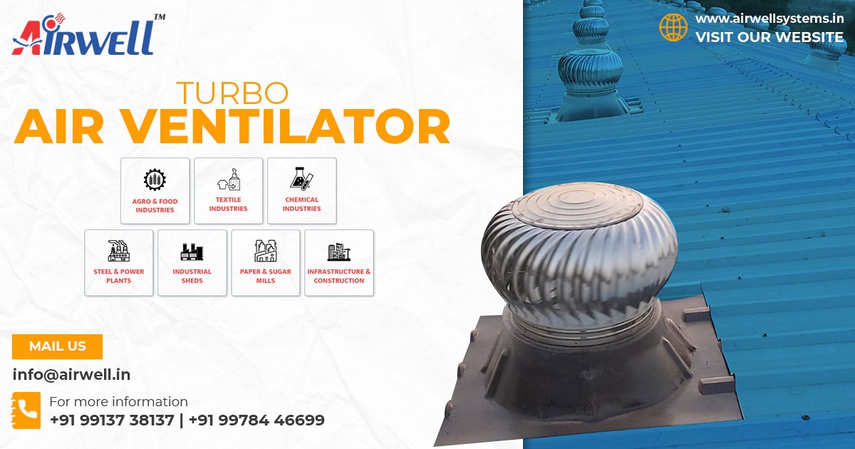 Turbo Air Ventilator in Raipur