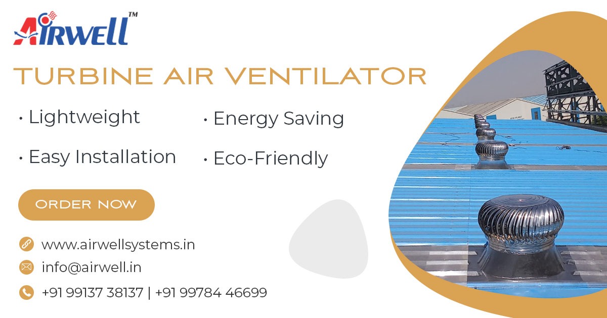 Turbine Air Ventilator in Ahmedabad