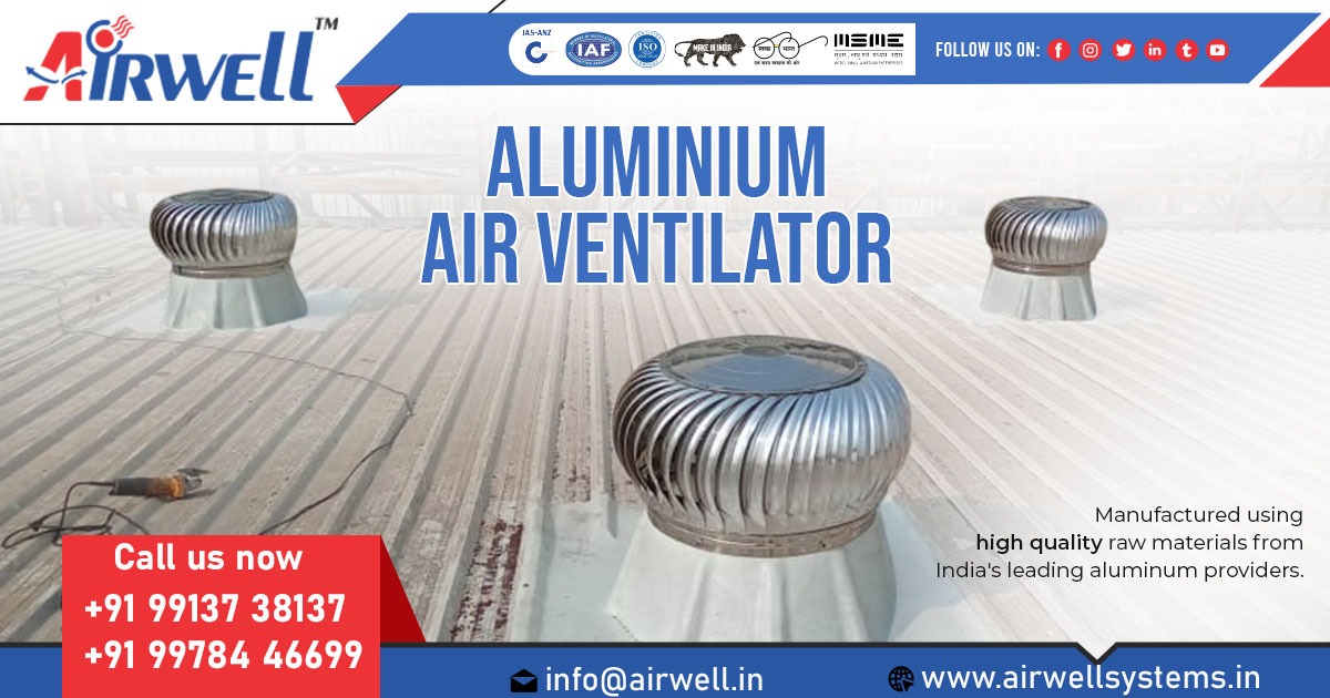 Aluminum Air Ventilator in Ahmedabad