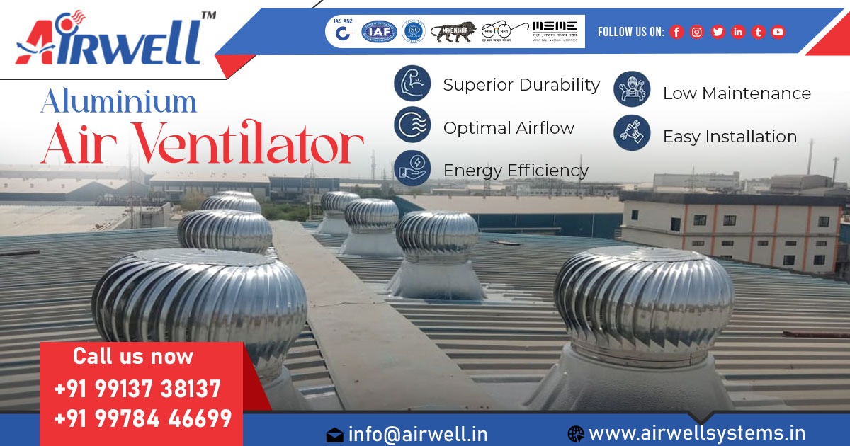Aluminum Air Ventilator in Mundra