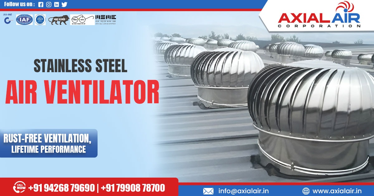 Stainless Steel Air Ventilator in Umargam