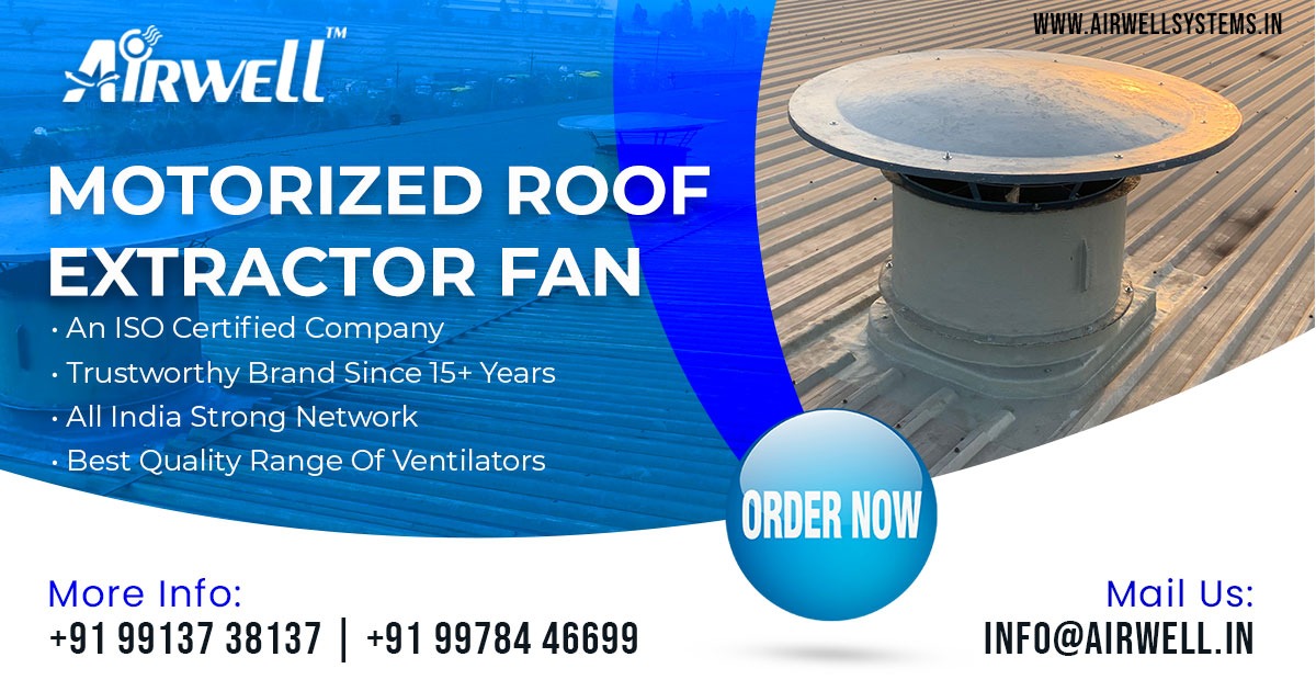 Motorized Roof Extractor Fan in Umargam