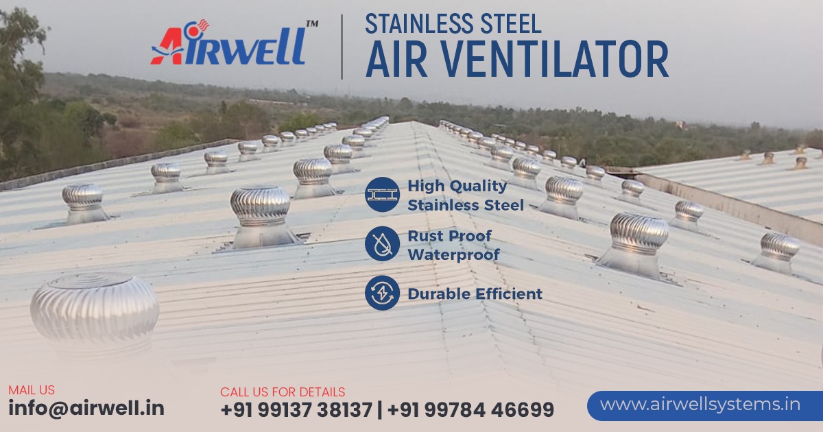 Stainless Steel Air Ventilator in Bhubaneswar