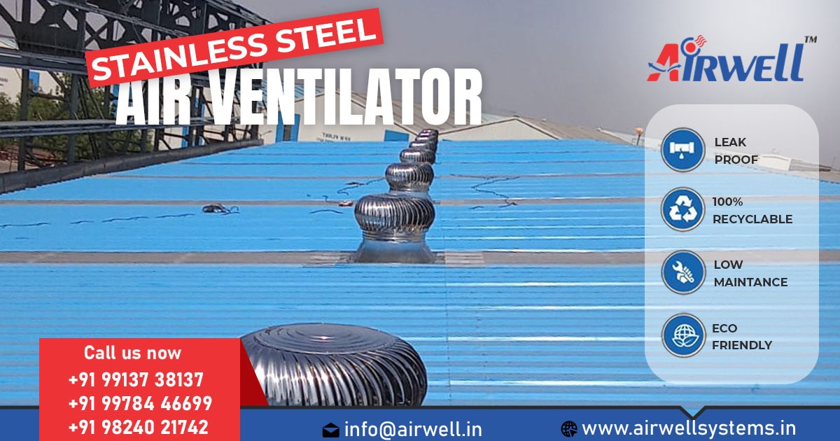 Stainless Steel Air Ventilator in Cuttack