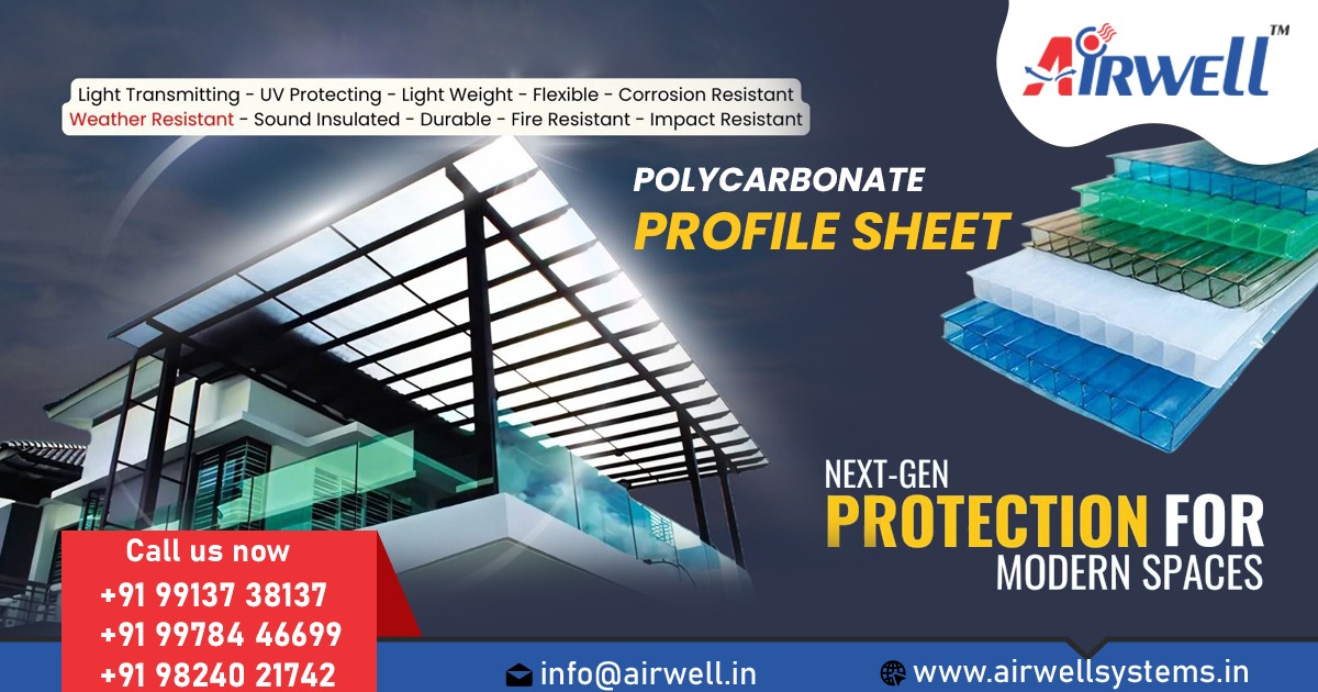 Polycarbonate Profile Sheet in Cuttack