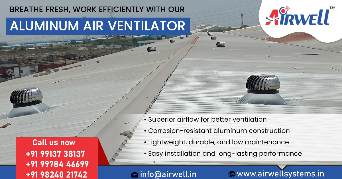Aluminum Air Ventilator in Cuttack