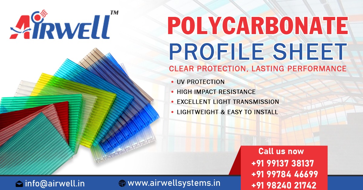 Manufacturer of Polycarbonate Profile Sheet