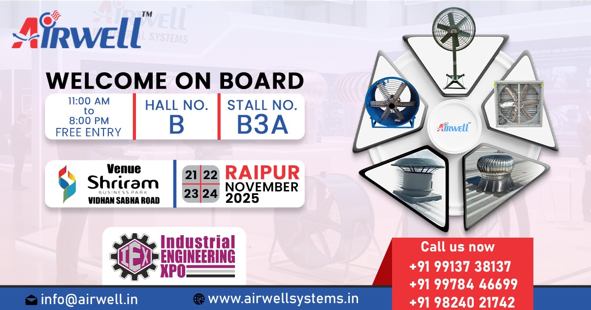 Airwell Invites You to IEX 2025 Raipur