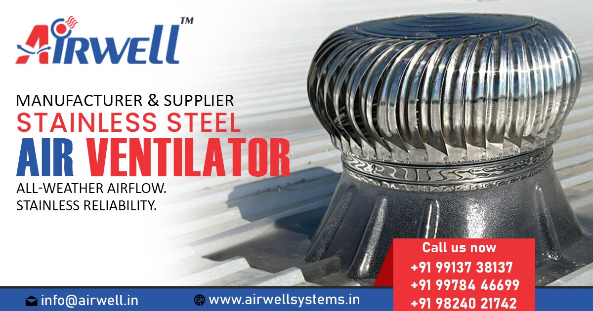 Stainless Steel Air Ventilator in Bhuj