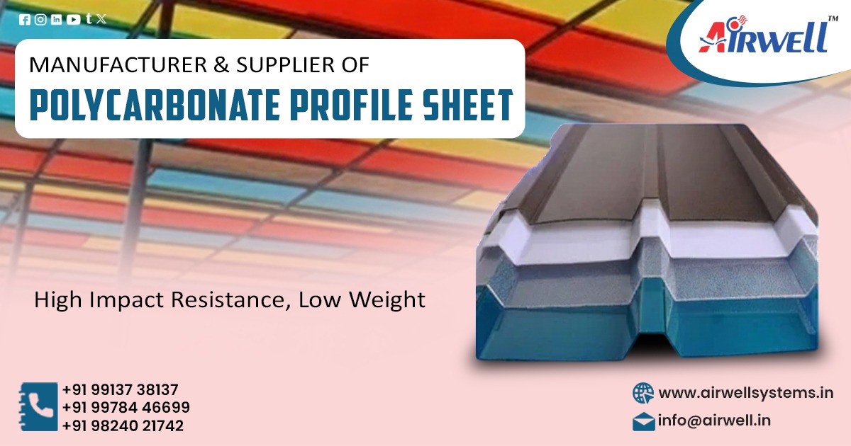 Polycarbonate Profile Sheet in Bhuj