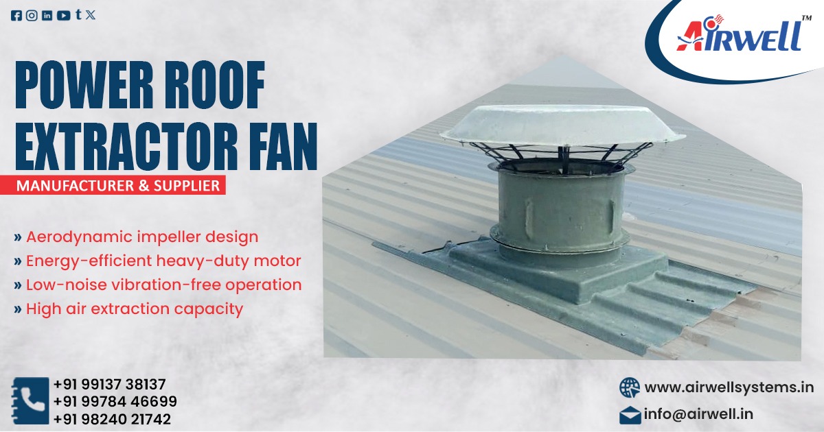 Power Roof Extractor Fan in Indore