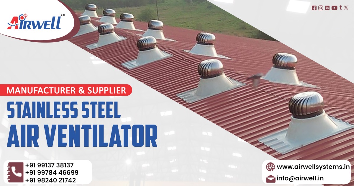 Stainless Steel Air Ventilator in Indore