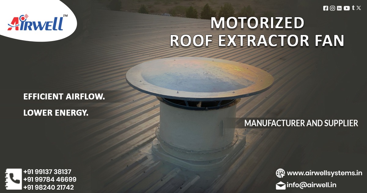 Motorized Roof Extractor Fan in Pithampur