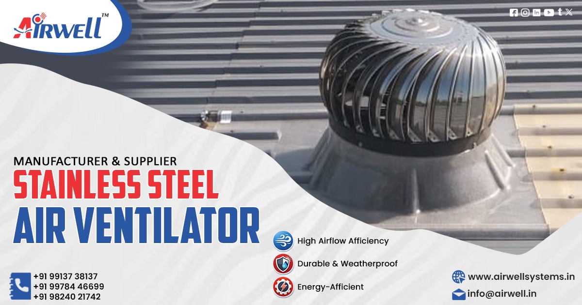 Stainless Steel Air Ventilator in Pithampur