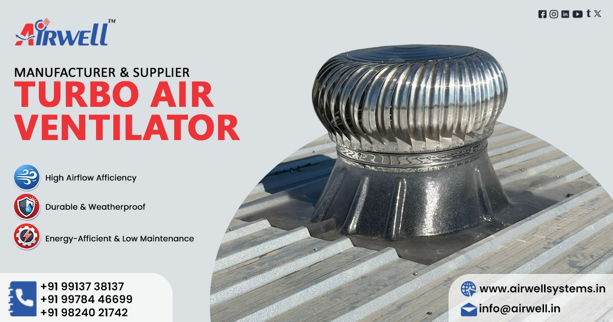 Turbo Air Ventilator in Bhopal