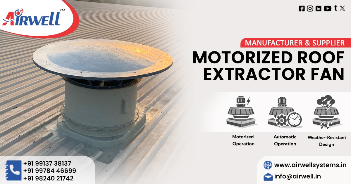 Motorized Roof Extractor Fan in Bhopal