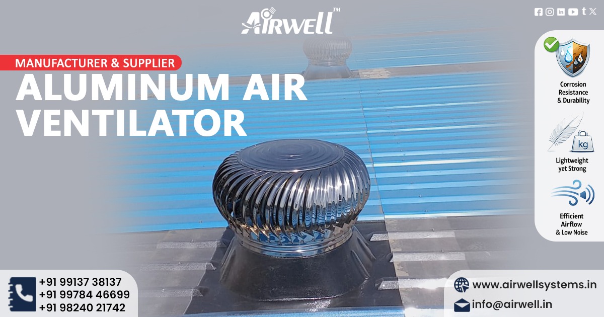 Aluminum Air Ventilator in Bhopal