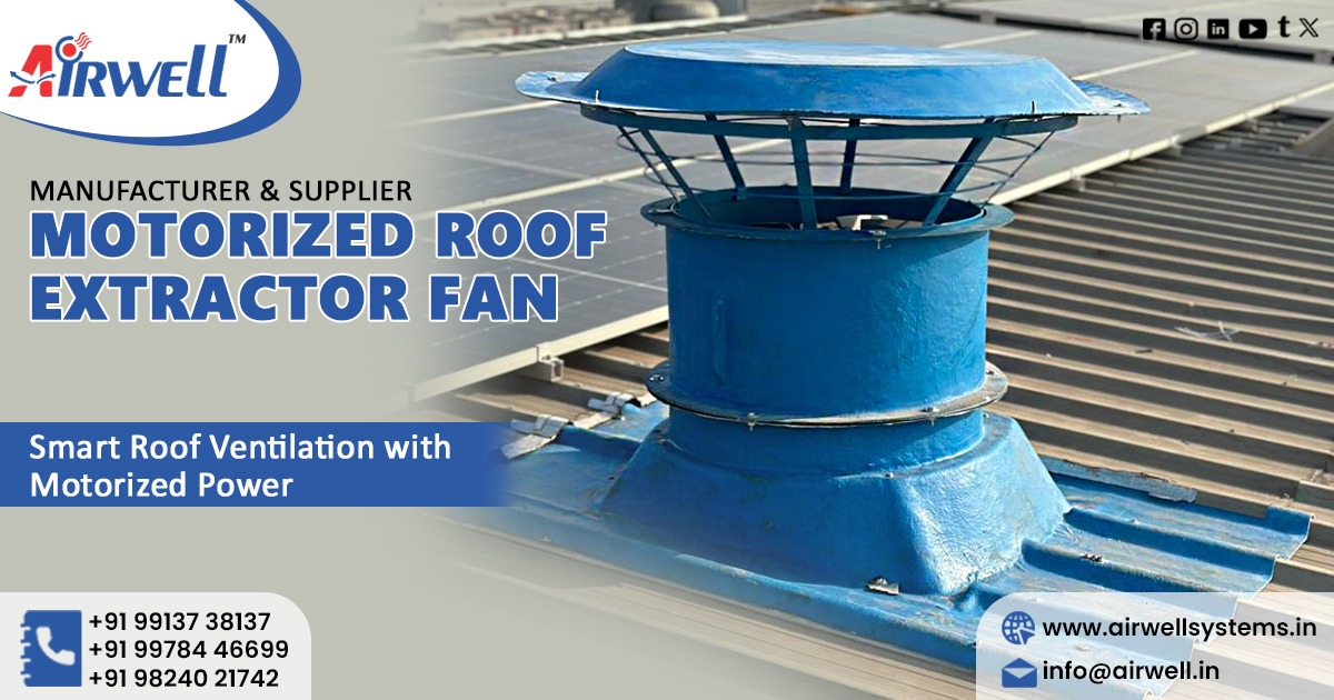 Motorized Roof Extractor Fan in Malanpur