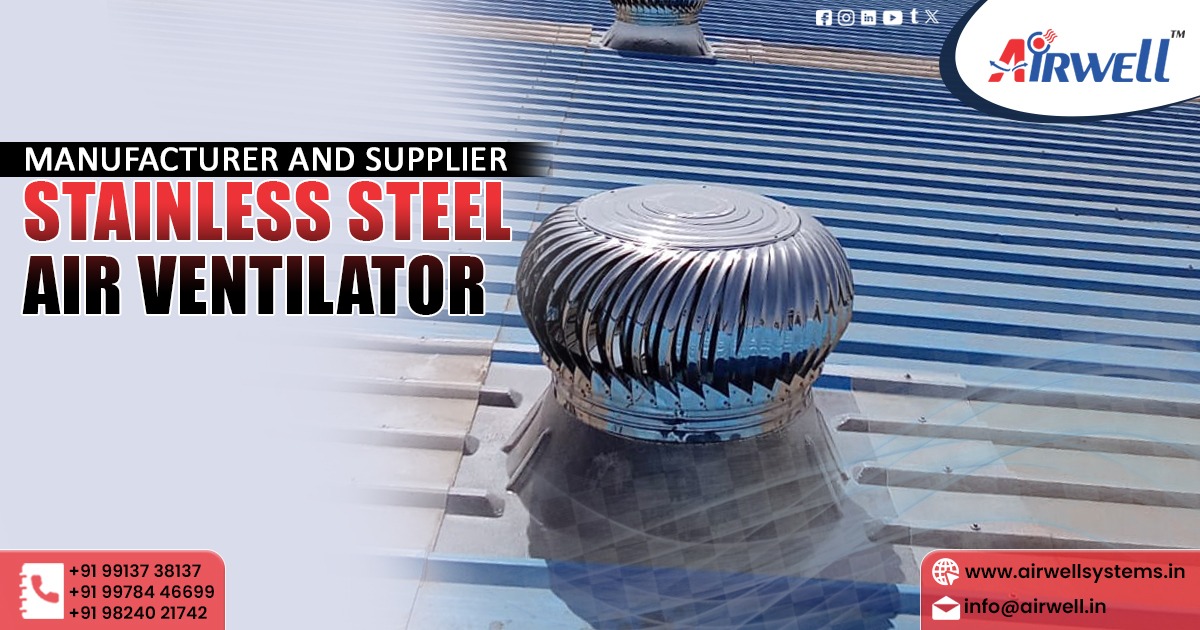 Stainless Steel Air Ventilator in Malanpur