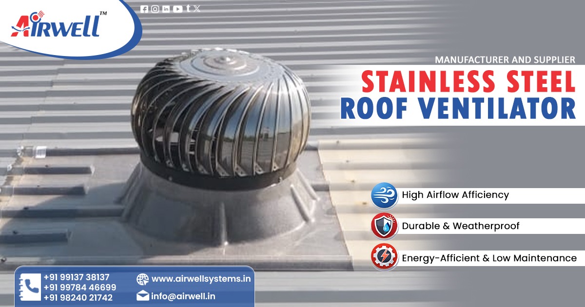 Stainless Steel Roof Ventilator in Dewas