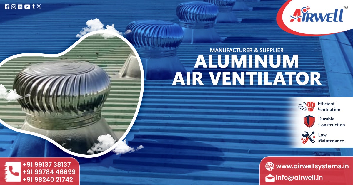 Aluminum Air Ventilator in Hyderabad