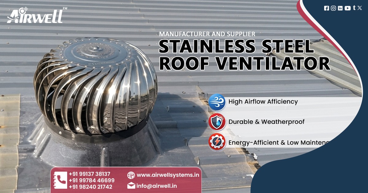 Stainless Steel Roof Ventilator in Satna