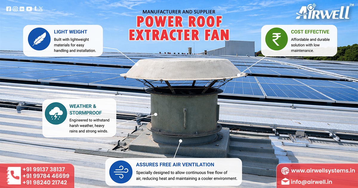 Power Roof Extractor Fan in Satna