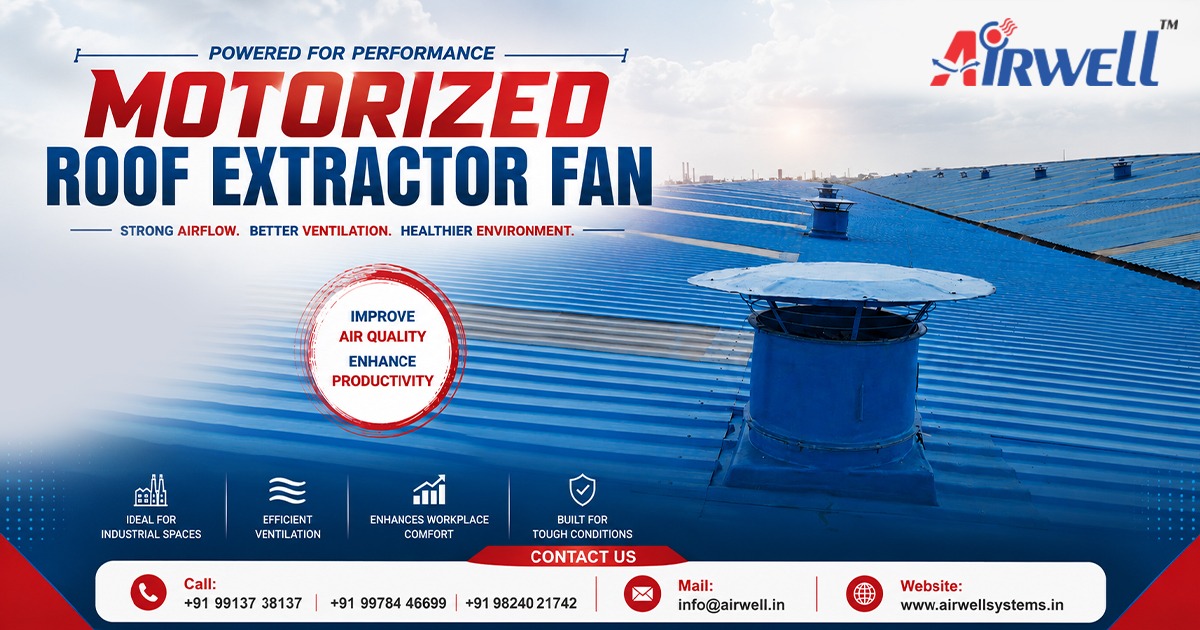 Motorized Roof Extractor Fan in Sagar