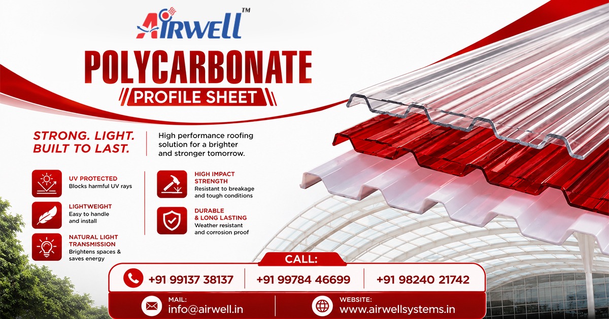 Polycarbonate Profile Sheet in Sagar