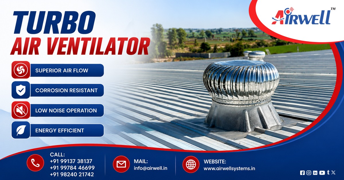 Turbo Air Ventilator in Hyderabad