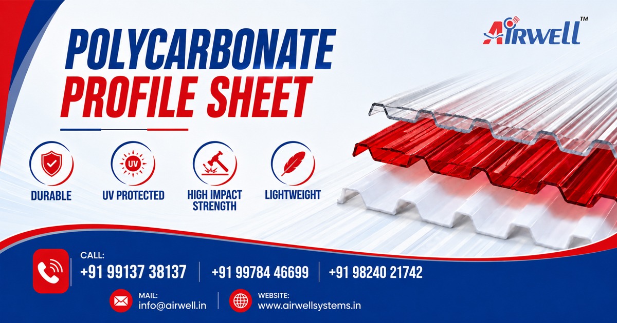 Polycarbonate Profile Sheet in Hyderabad