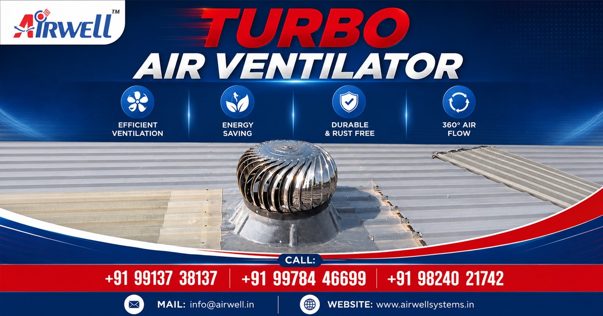 Turbine Air Ventilator in Hyderabad