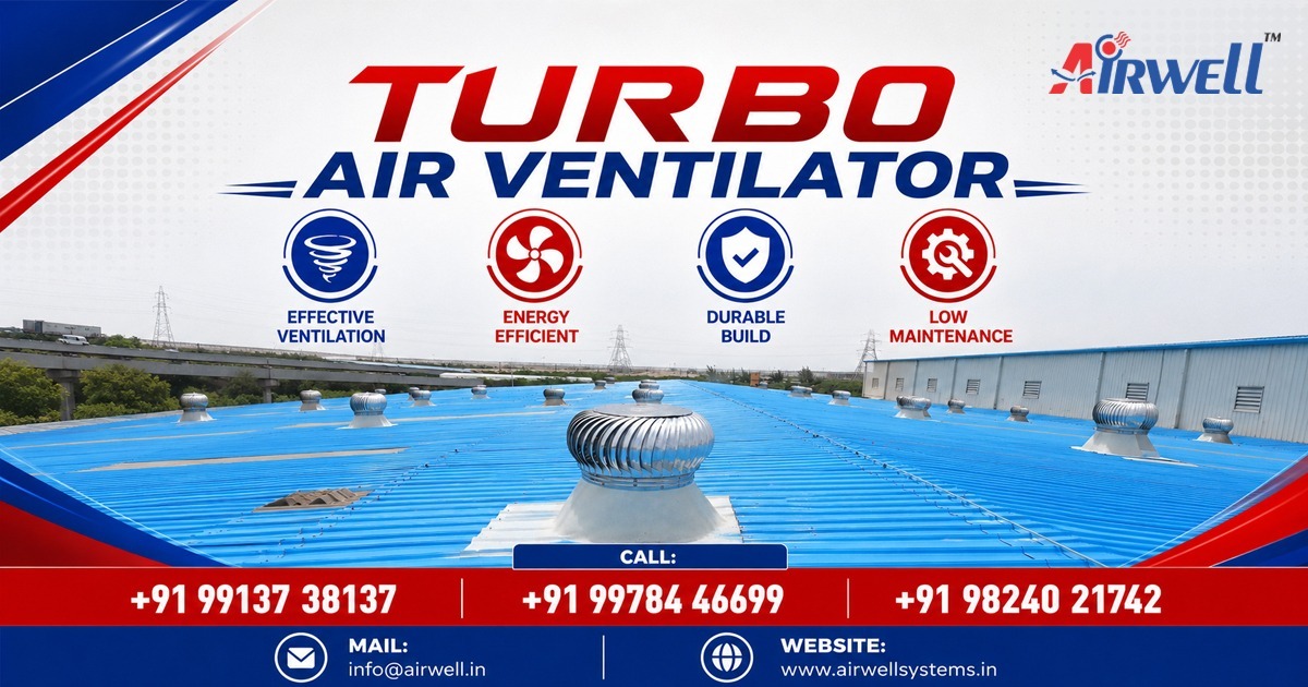 Turbo Air Ventilator Supplier in Hyderabad